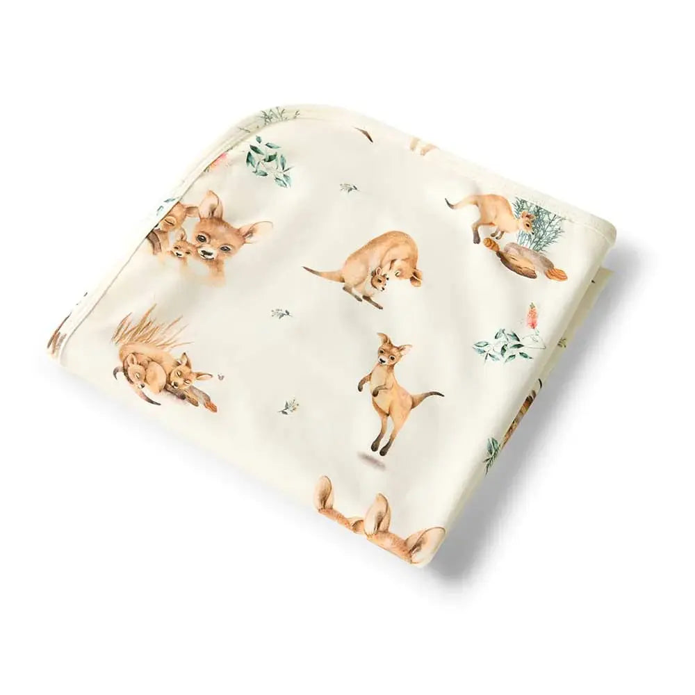 Baby Jersey Wrap & Beanie Set Kanga