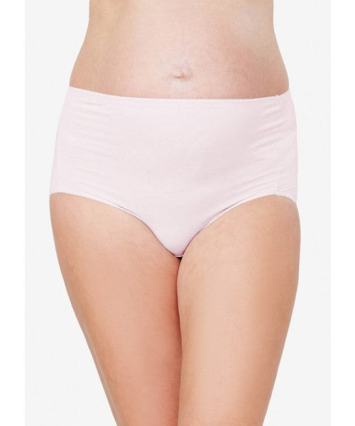 Antibacterial Maternity Full Briefs 2 Pack - Pink