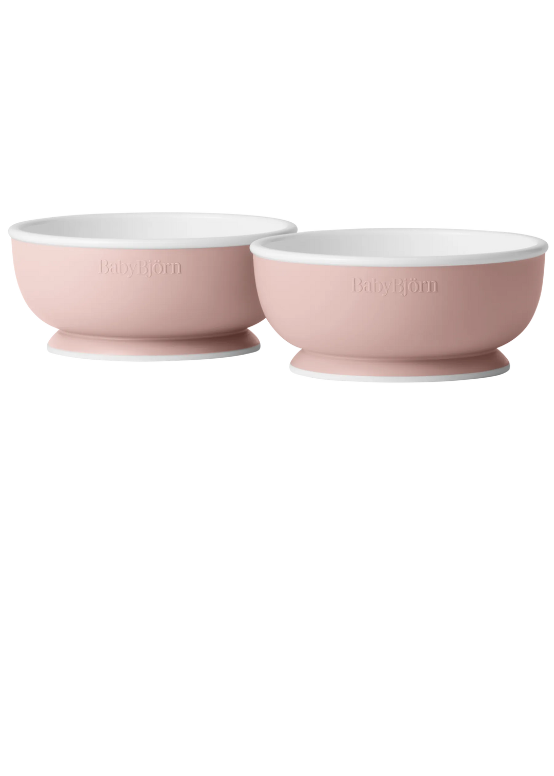 BabyBjorn Baby Bowl, 2-pack - Powder pink