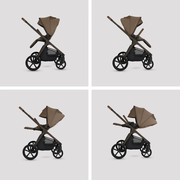Silver Cross Cove with Carrycot (6 Piece) - Maple