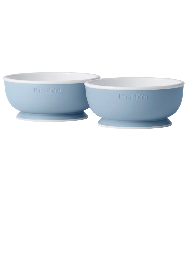 BabyBjorn Baby Bowl, 2-pack - Powder blue