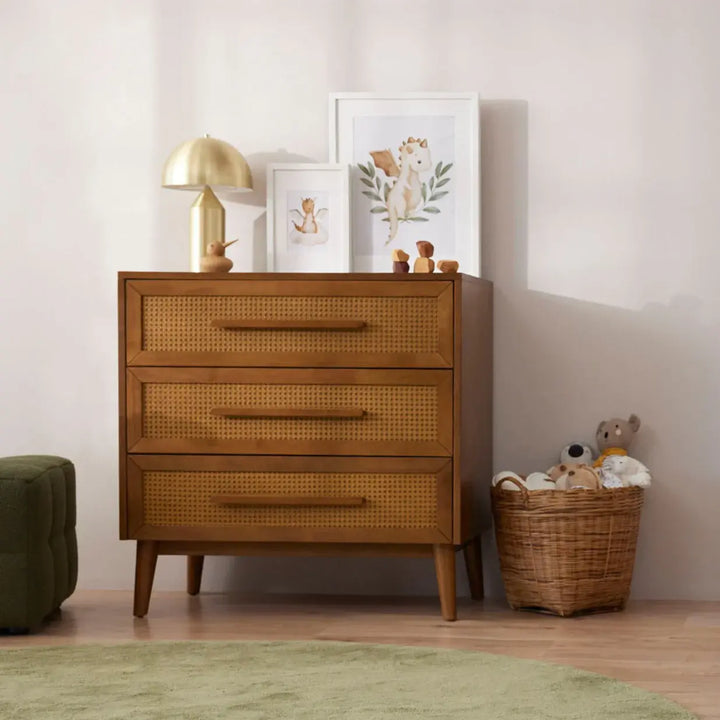 BabyRest Kaya Chest 3 Drawer-Teak