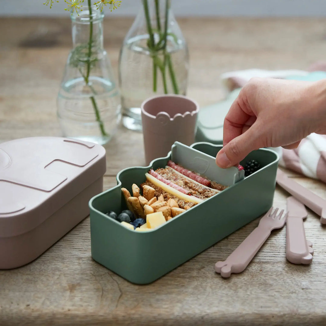 Done by deer Kiddish lunch box Croco Green