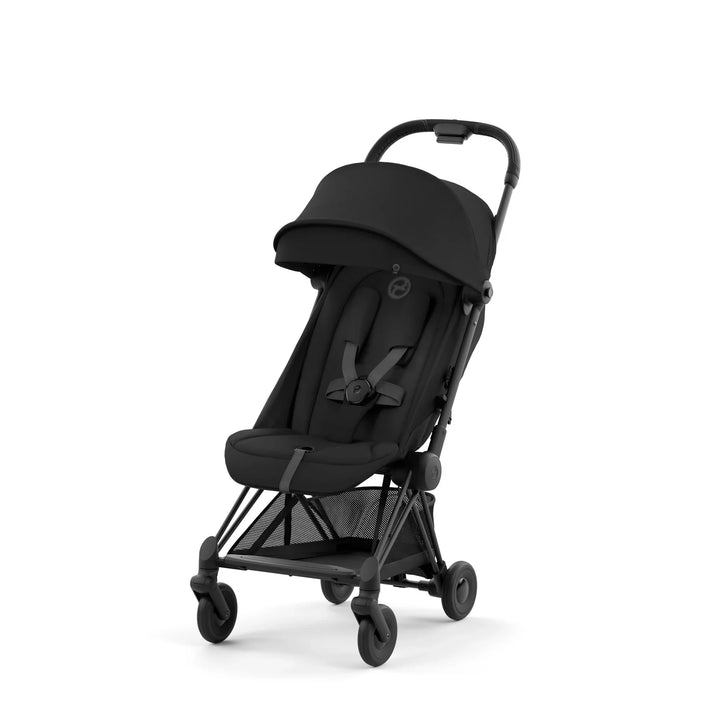 Cybex Coya Stroller Matt Black/sepia black + Cybex Cloud Q + Adapter