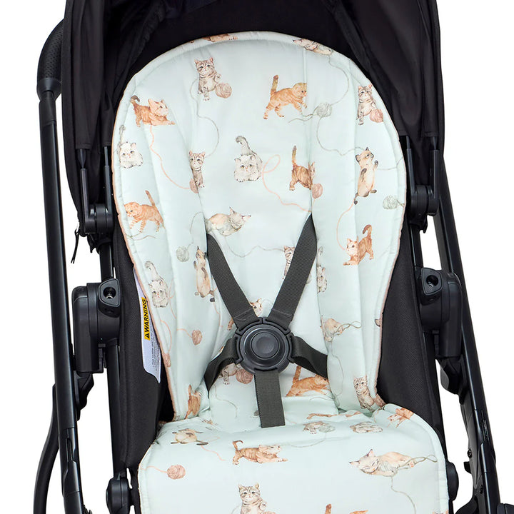 Snuggle Hunny Universal Organic Pram Liner - Kittens