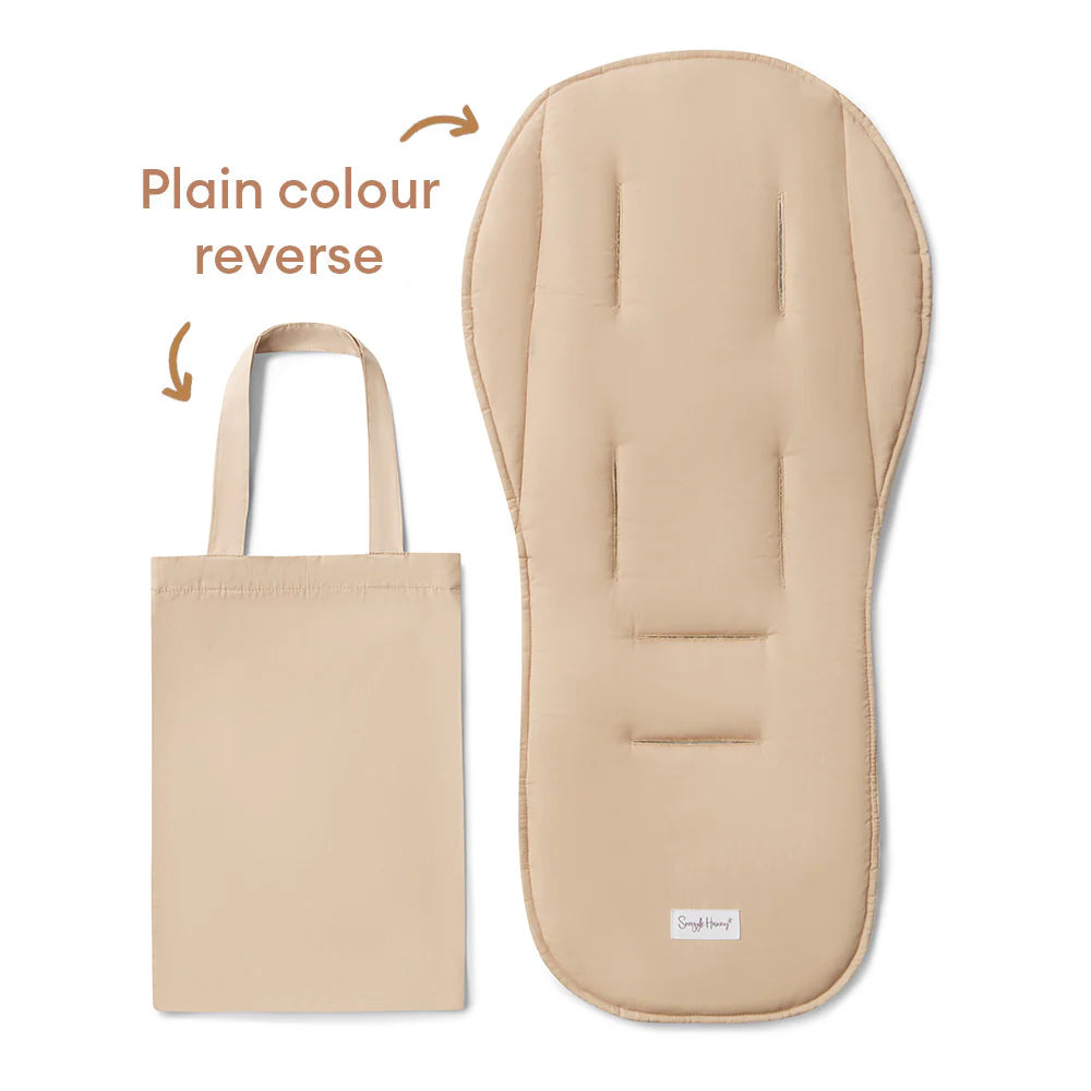 Snuggle Hunny Universal Organic Pram Liner - Kittens