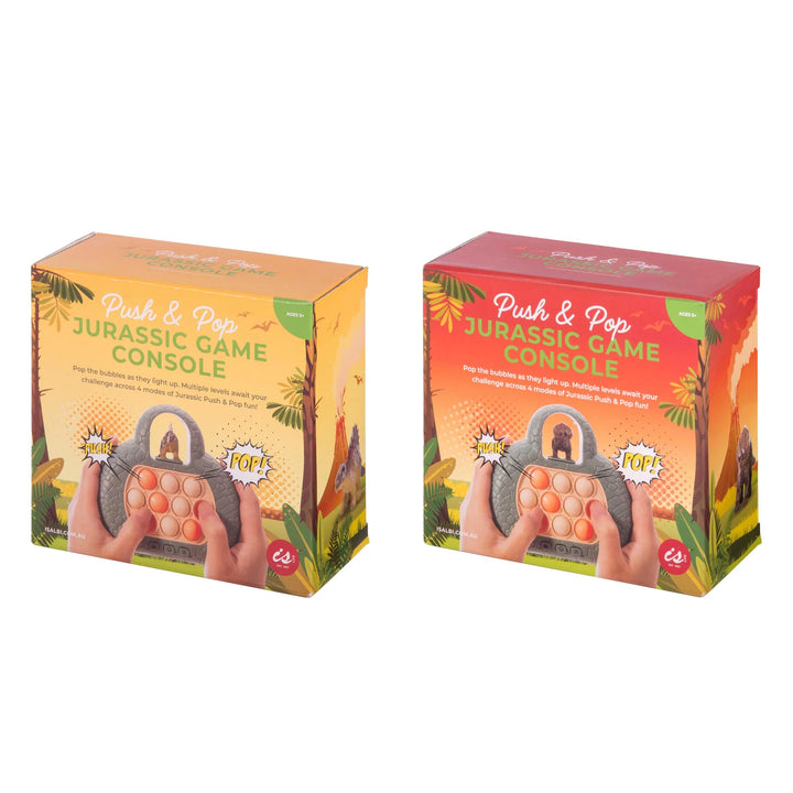 Discovery Zone Jurassic Push & Pop Game Console (Assorted)