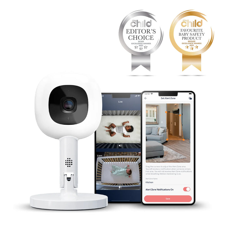 Nanit Pro Baby Monitor Flex Stand Duo