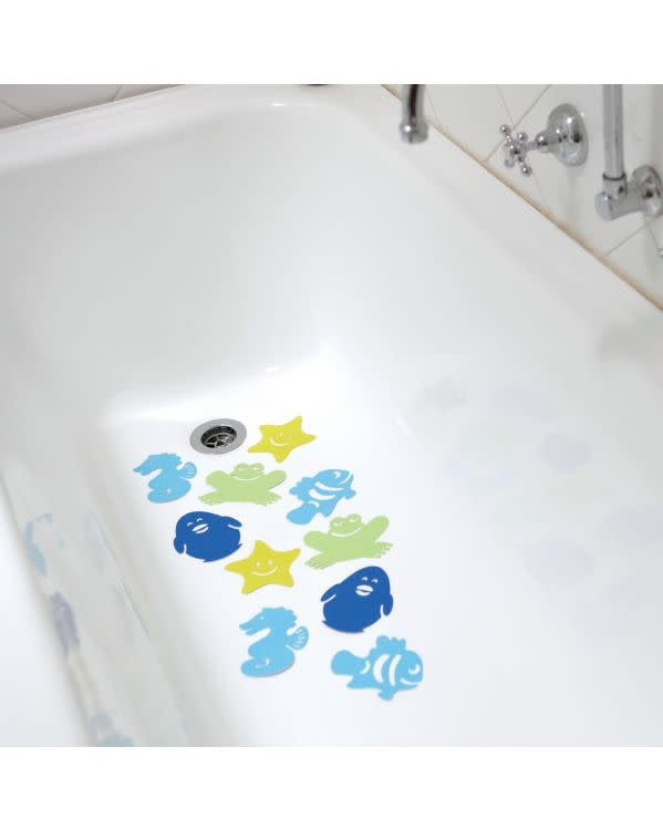 Dreambaby WATCH-YOUR-STEP® ANTI-SLIP BATH MATS 10PK(F129)