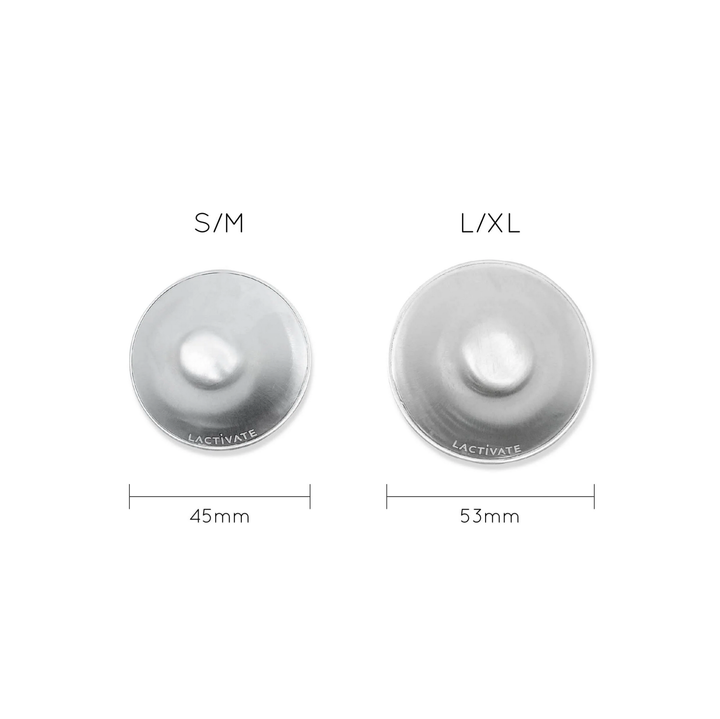 Lactivate Silver Nursing Cups(L/XL)
