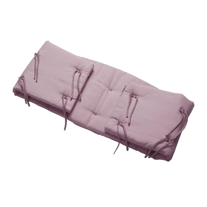 Leander ORGANIC Classic Cot Bumper-Dusty Rose