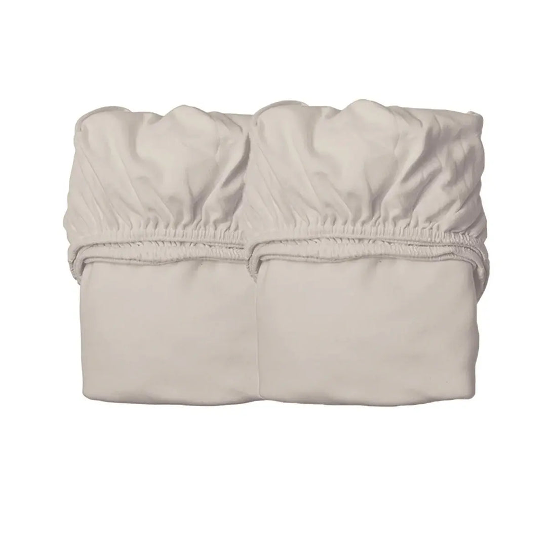 Leander Organic Baby Cot Sheets 2pk