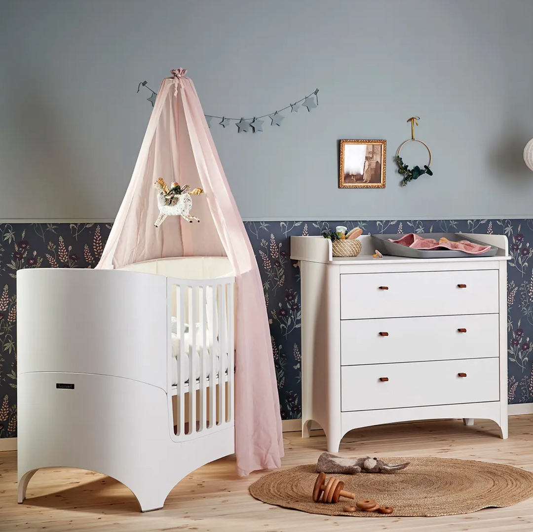 Leander Classic 3 Drawer Dresser - White