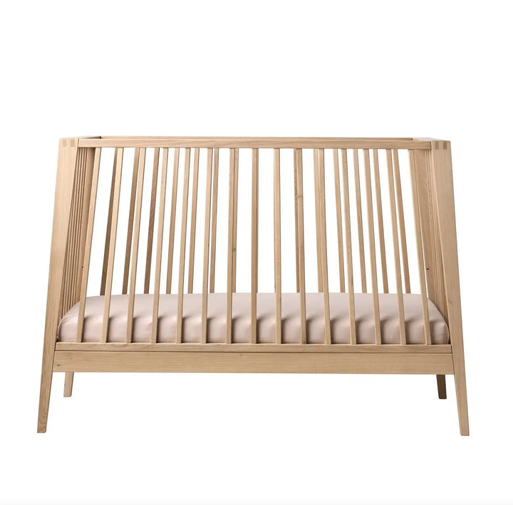 Leander Linea Cot + Mattress 120 x 60 (Townsville Ex-Display)