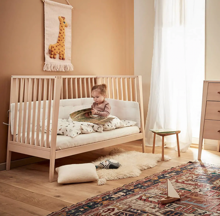 Leander Linea Cot Natural 120 x 60