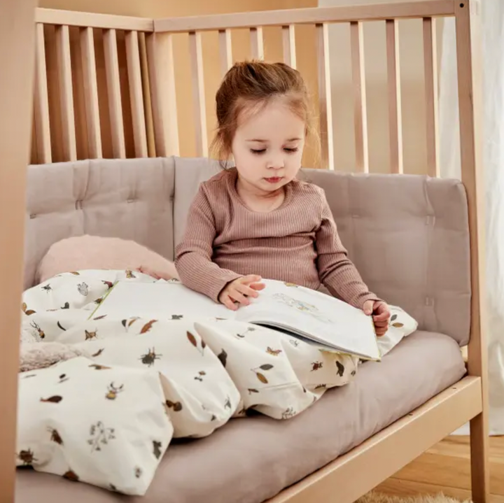 Leander Linea Cot Natural 120 x 60