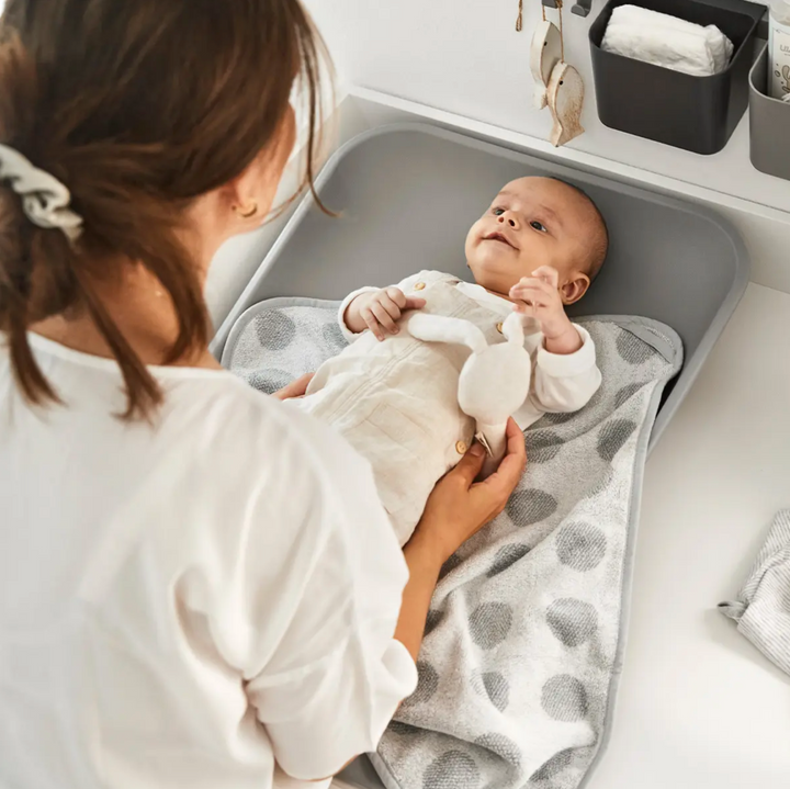LEANDER MATTY CHANGE MAT-Pearl Grey