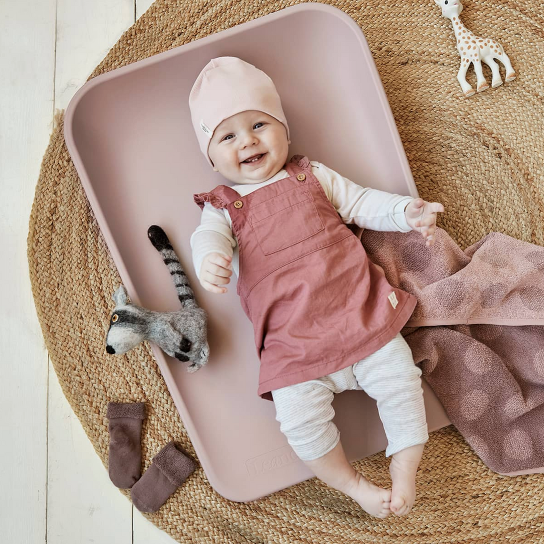 LEANDER MATTY CHANGE MAT-Wood Rose