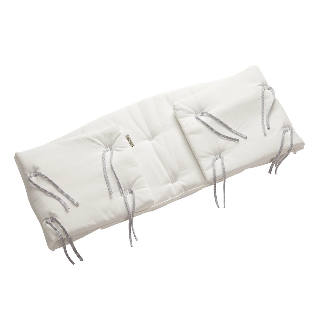 Leander ORGANIC Classic Cot Bumper-Snow