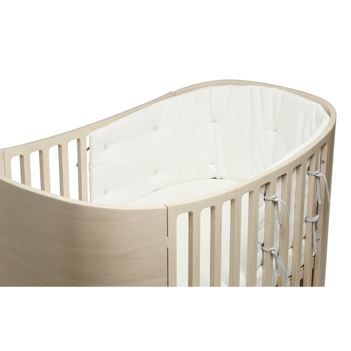 Leander ORGANIC Classic Cot Bumper-Snow
