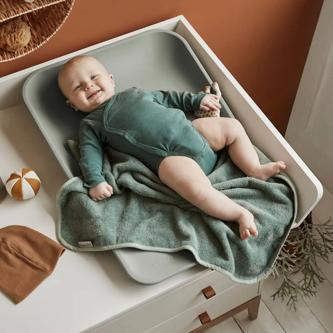 LEANDER ORGANIC Matty Topper-Sage Green