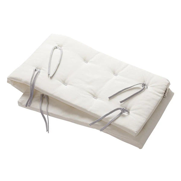 Leander ORGANIC Linea/Luna Cot Bumper-Snow