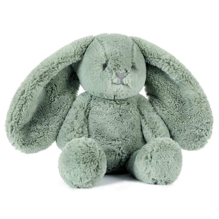 OB Designs Beau Bunny Sage Green Soft Toy 13.5"/34cm