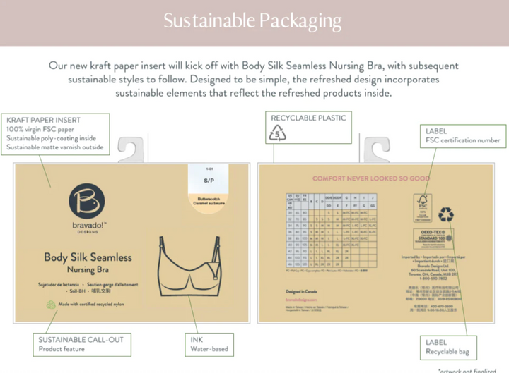 Bravado Designs Body Silk Seamless Nursing Bra - Sustainable-Dusted Peony