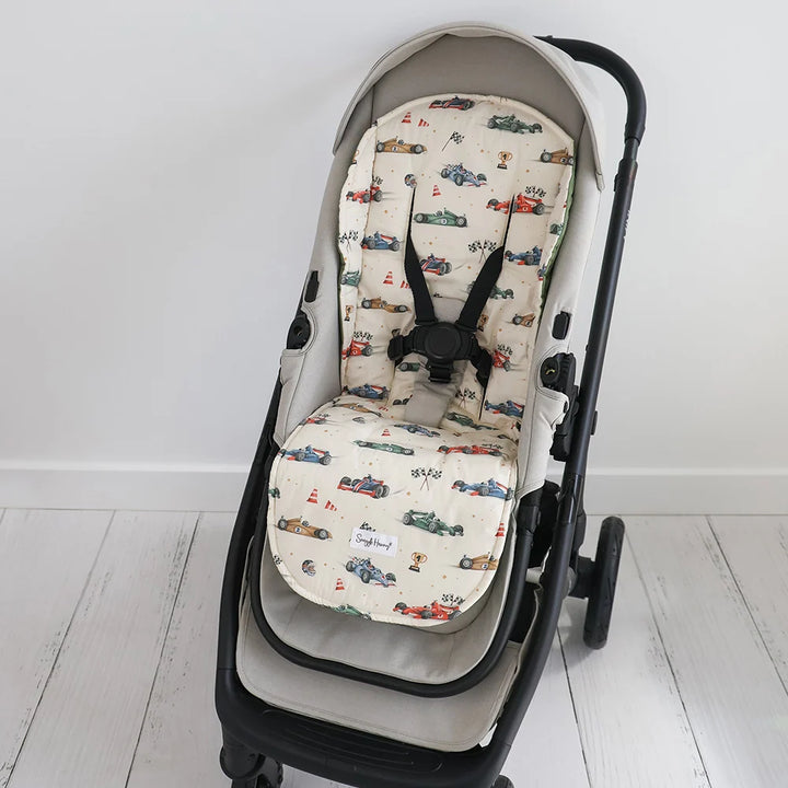 Snuggle Hunny Universal Organic Pram Liner - Little Racers