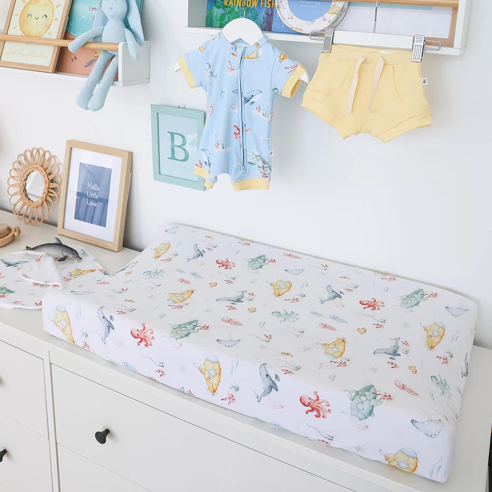 Snuggle Hunny Organic Bassinet Sheet / Change Pad Cover - Little Subs