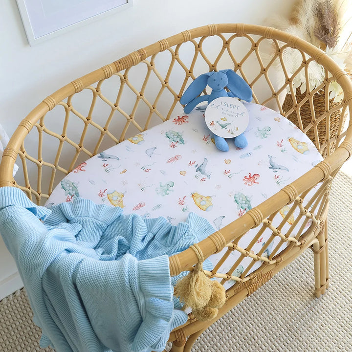 Snuggle Hunny Organic Bassinet Sheet / Change Pad Cover - Little Subs