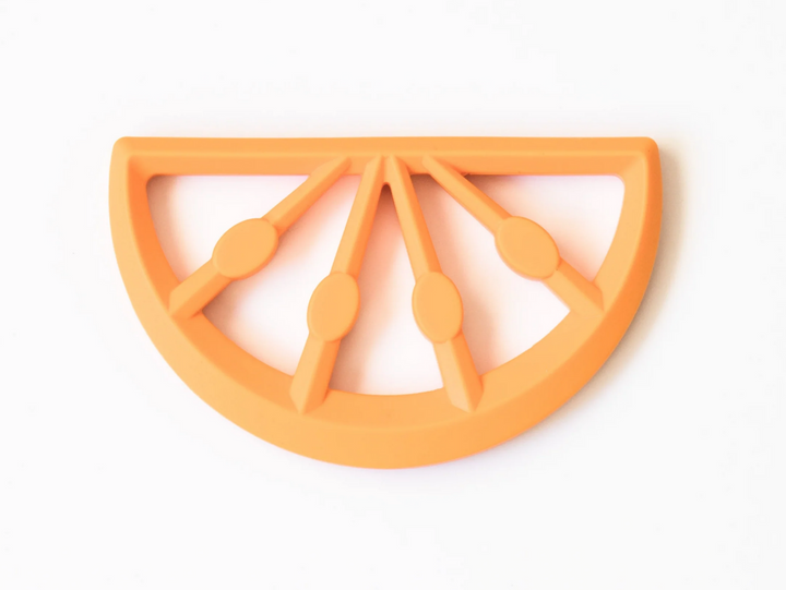 Little Woods CITRUS SILICONE TEETHER Sweet Orange