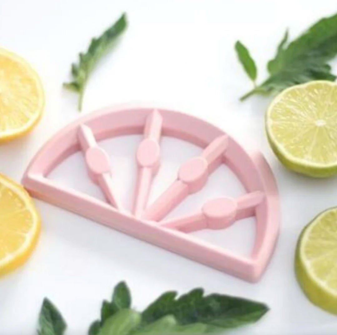Little Woods CITRUS SILICONE TEETHER Sweet Orange