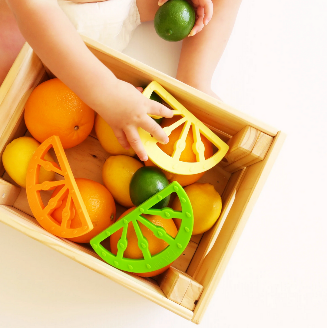 Little Woods CITRUS SILICONE TEETHER Desert Lime