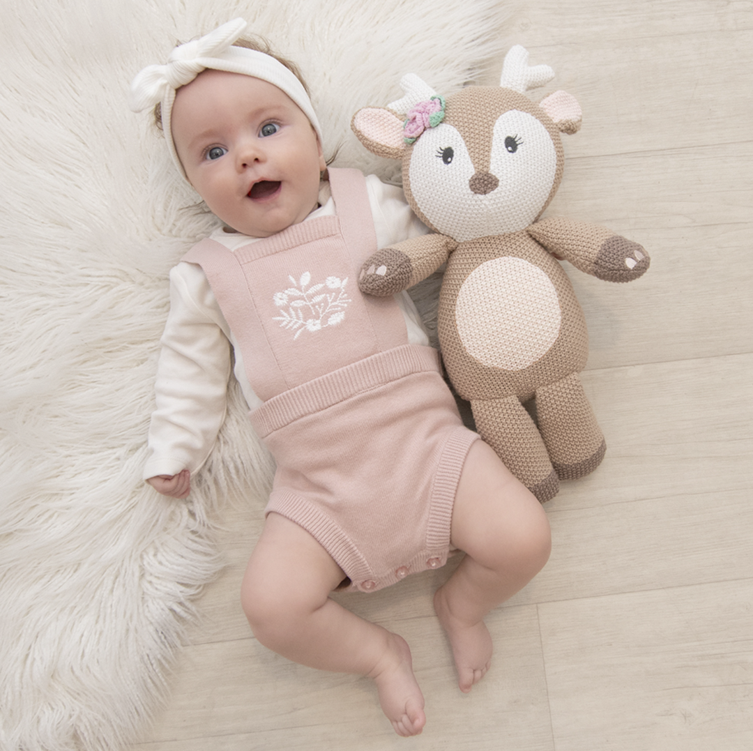 Ava the Fawn Knitted Toy