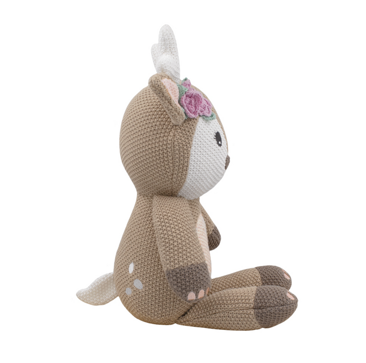 Ava the Fawn Knitted Toy