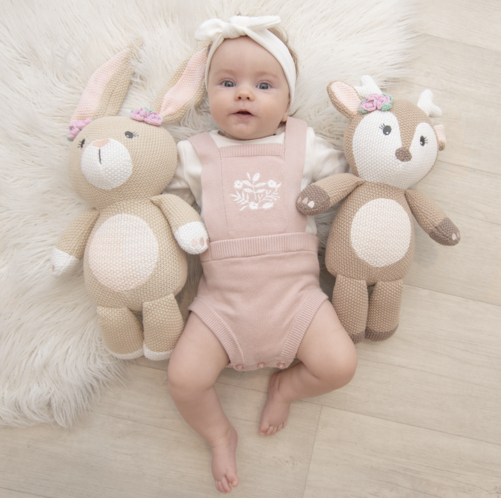 Ava the Fawn Knitted Toy