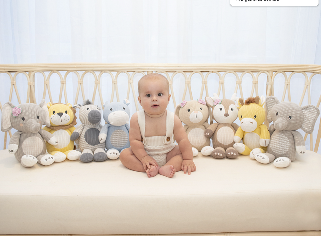 Ava the Fawn Knitted Toy