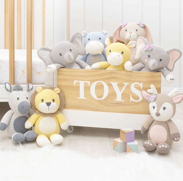 Ava the Fawn Knitted Toy