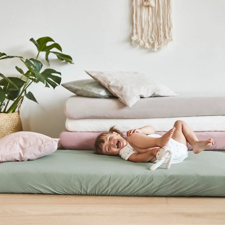 Leander Organic Baby Cot Sheets 2pk