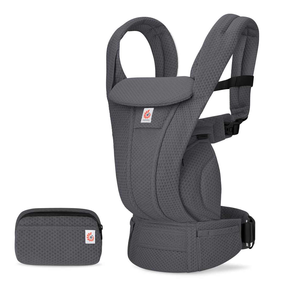 Ergobaby Omni Deluxe All-in-One Mesh Baby Carrier - Graphite Grey