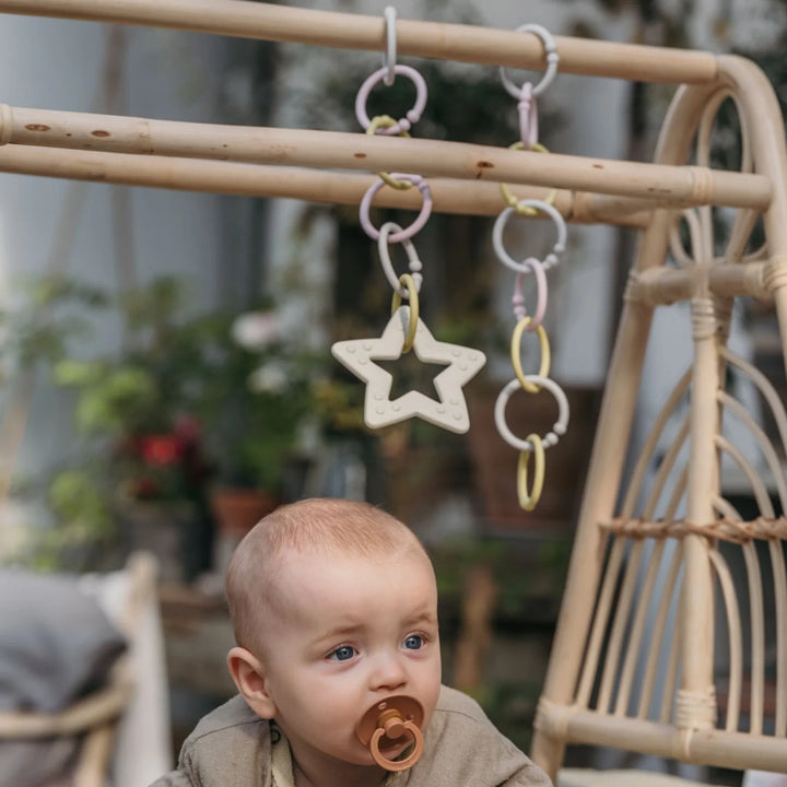 BIBS Loops(12pcs) Ivory/Honey Bee/Sand