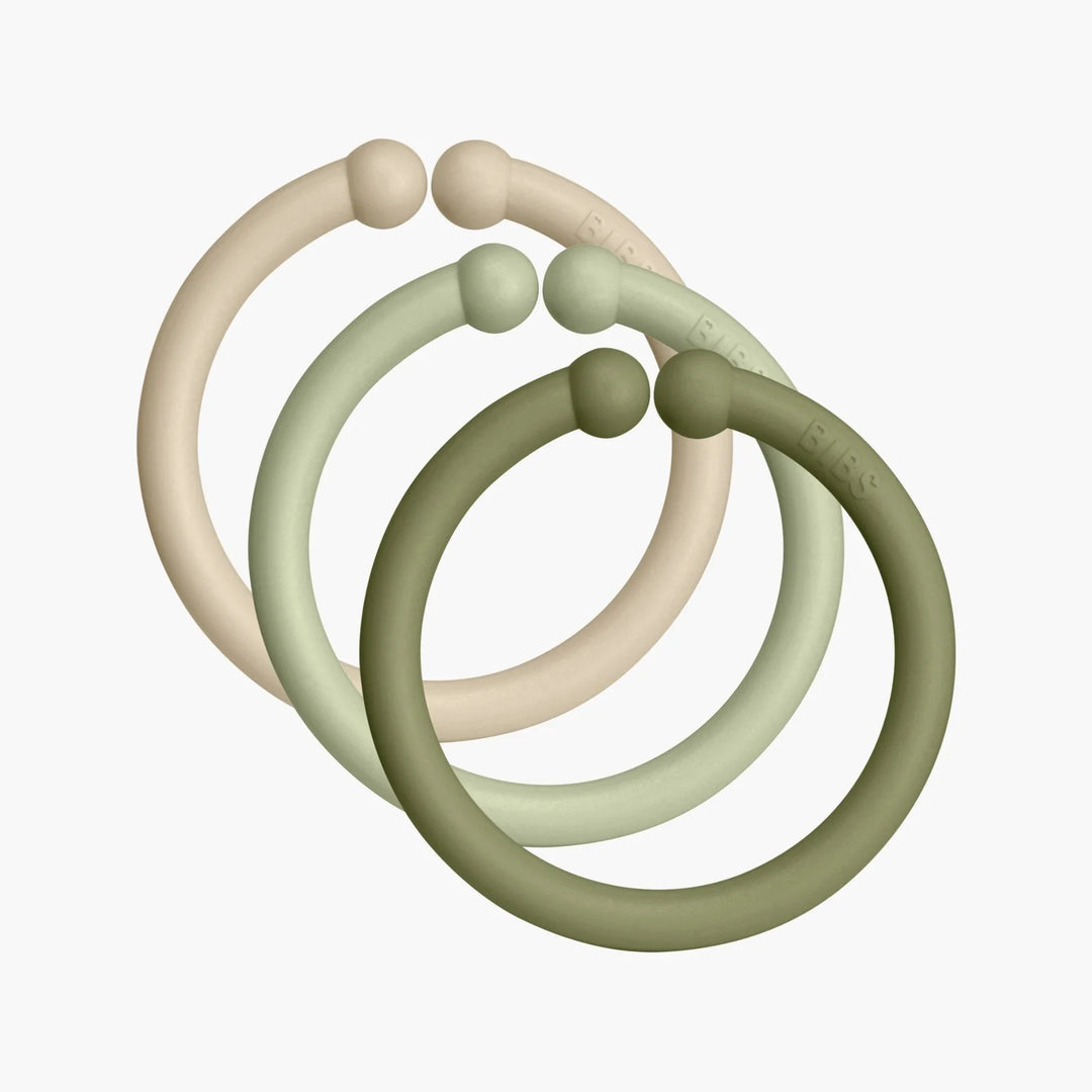 BIBS Loops(12pcs) Vanilla/Sage/Olive