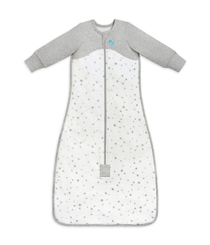 Sleep Bag Organic 1.0 TOG-White Stellar(LONG SLEEVE)