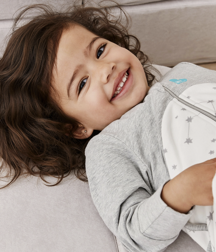 Sleep Bag Organic 1.0 TOG-White Stellar(LONG SLEEVE)