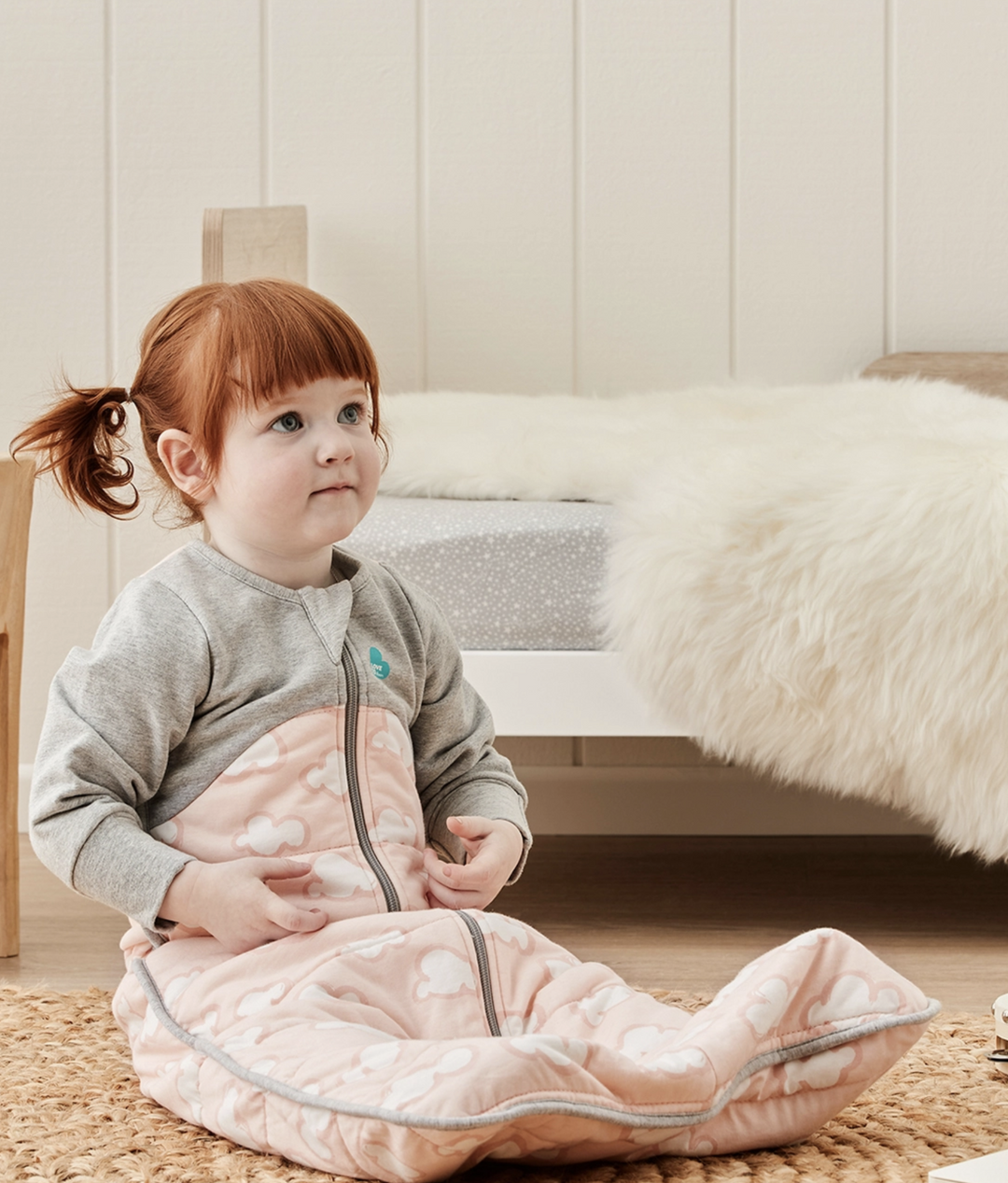 Sleep Bag WARM 2.5 TOG - Daydream Dusty Pink