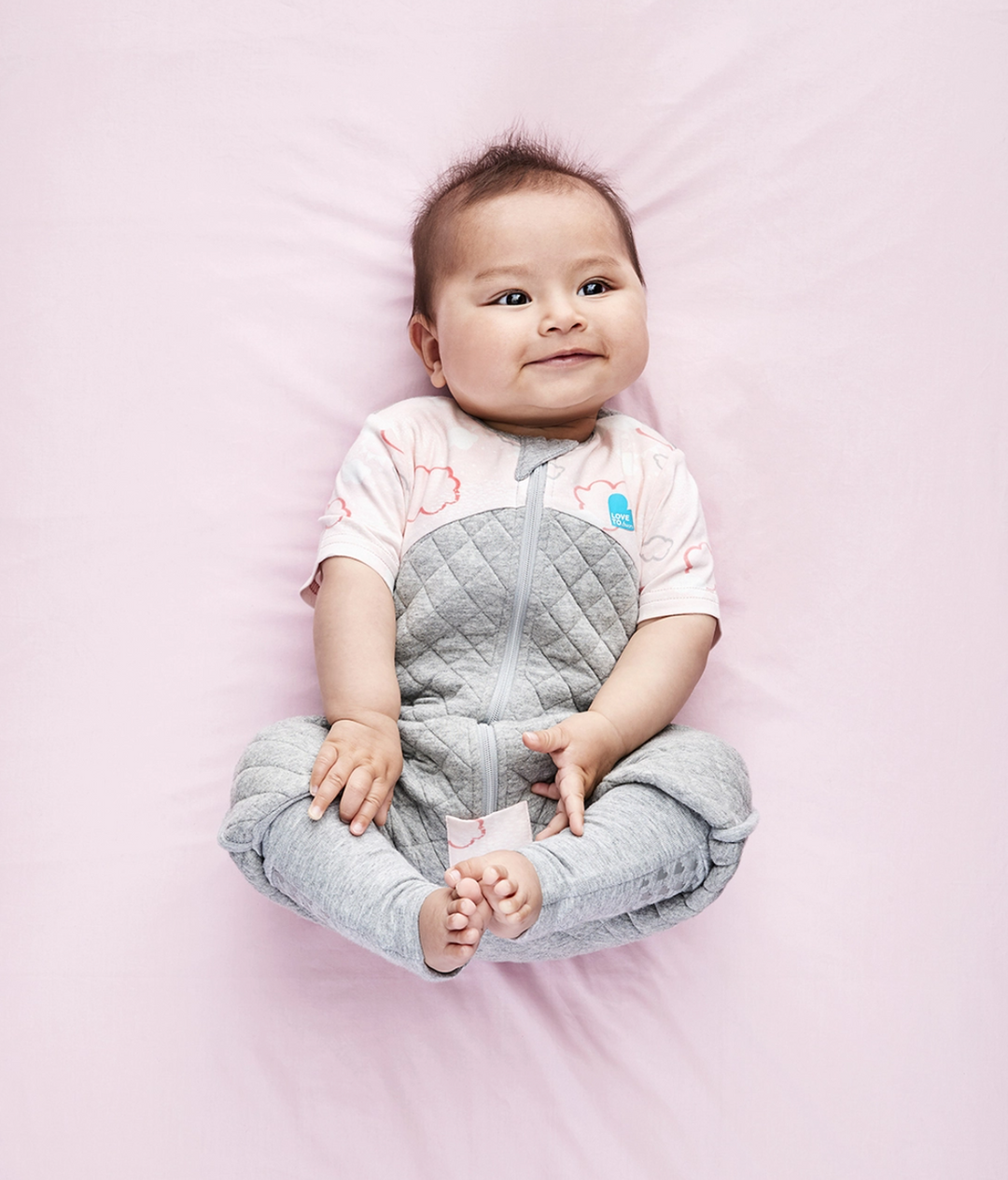 Sleep Suit 1.0T Pink-Clouds