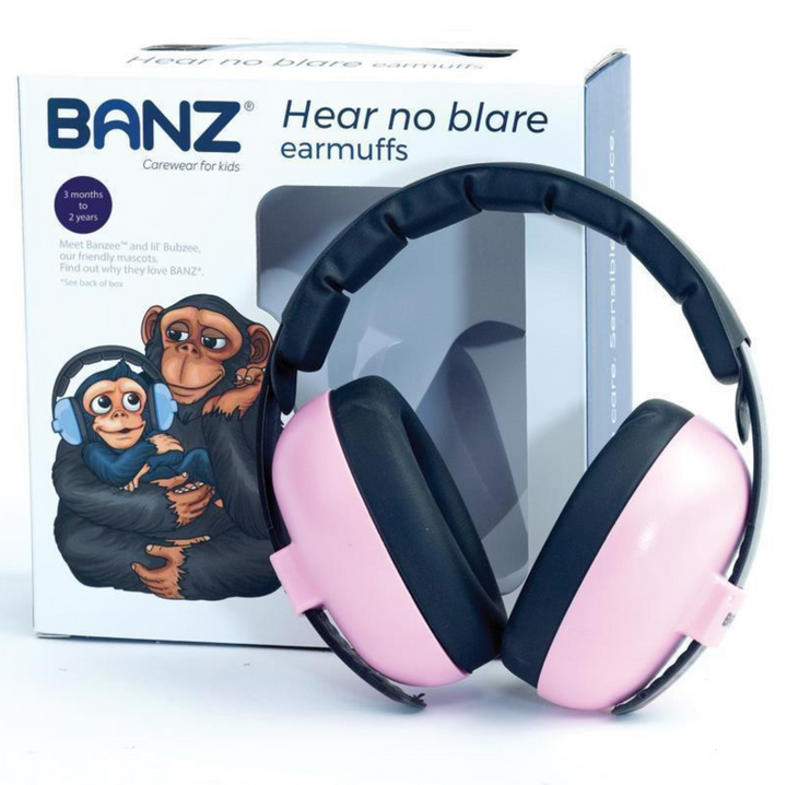 Baby Banz Ear Muffs Mini-Petal Pink