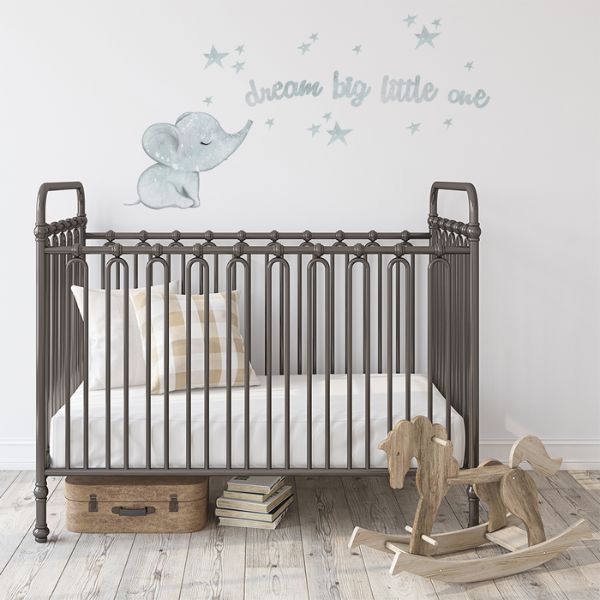 Living Textiles  Removable Wall Decals - Elephant