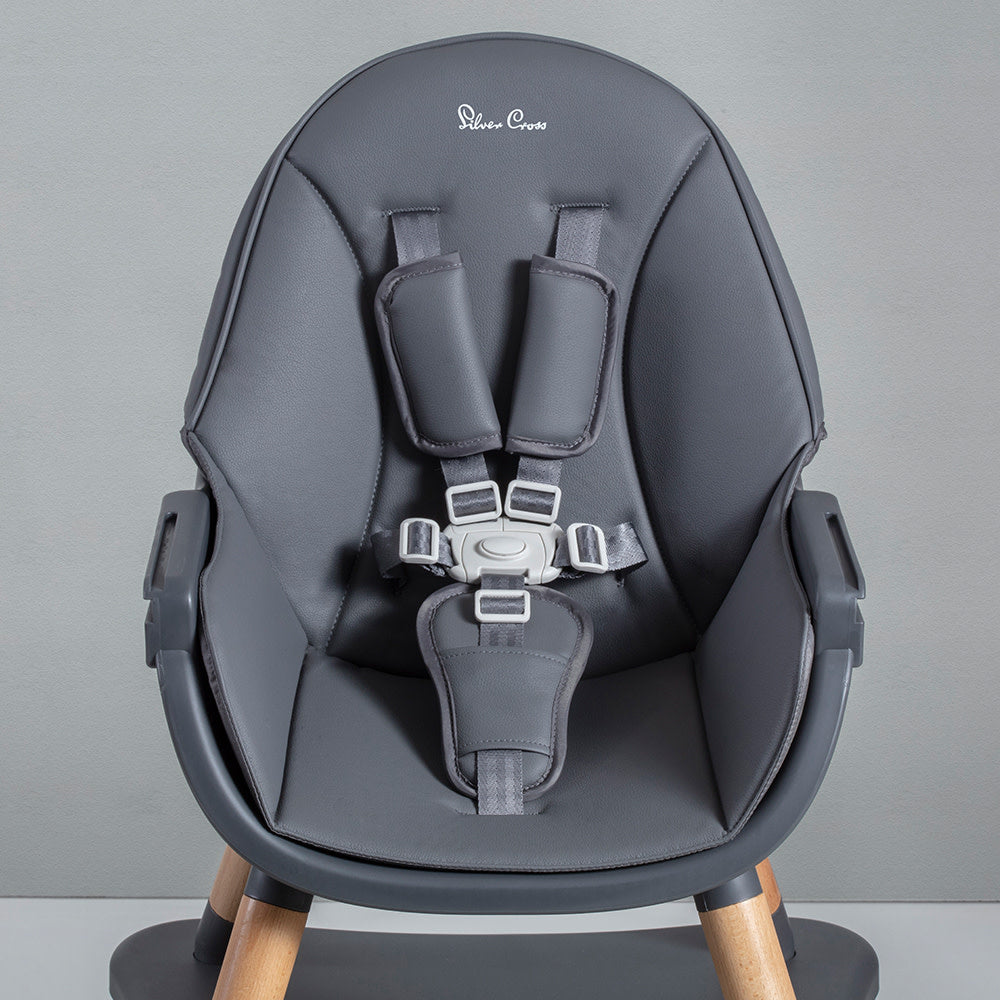 Silver Cross Eat & Play Highchair - Graphite